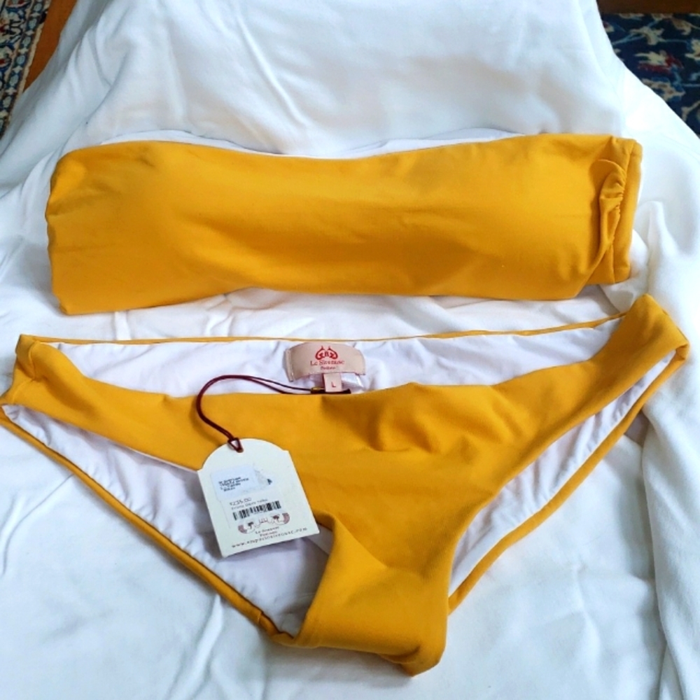 Emporio Sirenuse Postiano Italy Yellow Bikini